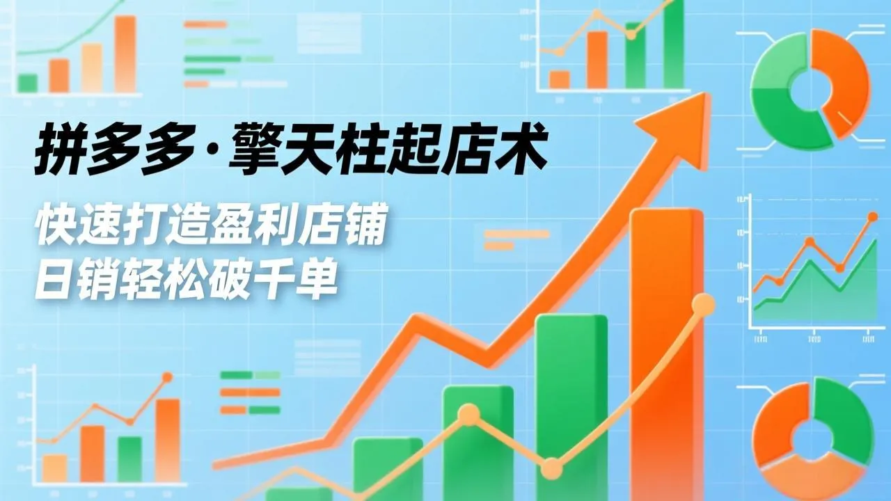 拼多多·擎天柱起店术3.0(更新-豌豆轻创