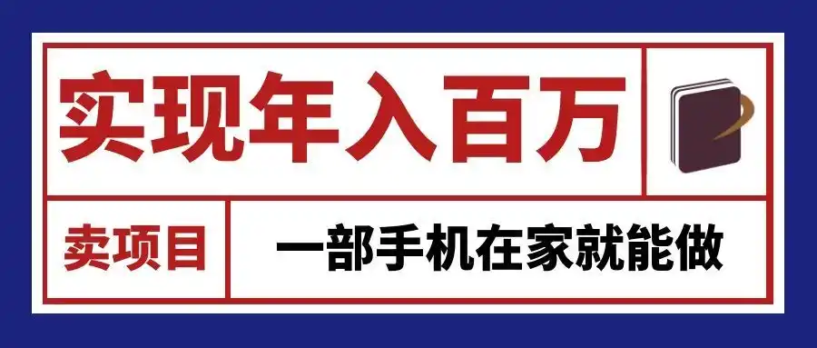 通过网创平台“卖项目”实现年入百万，一部手机在家就能做！-豌豆轻创