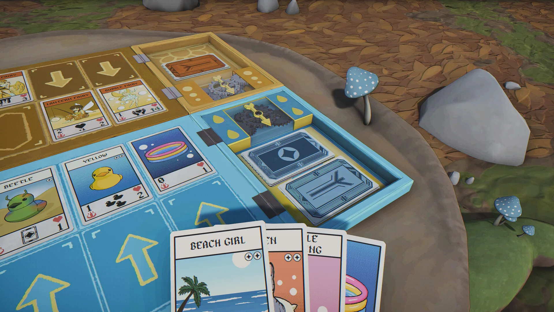 小黄鸭卡牌:静谧之旅/Placid Plastic Deck - A Quiet Quest-豌豆轻创