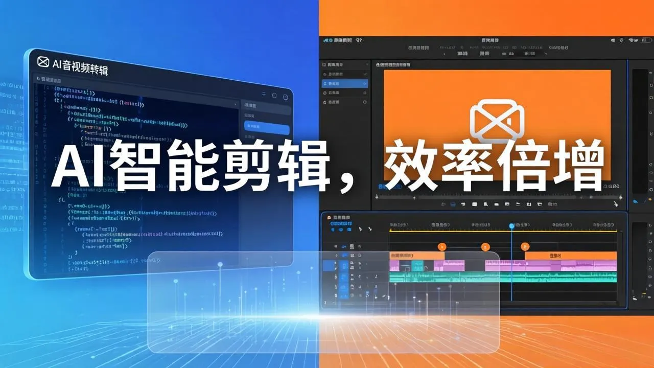 AI剪辑入门到精通实战：千问音视频转写+AI筛选文案+剪映精剪，一套SOP让你剪视频效率翻10倍-豌豆轻创