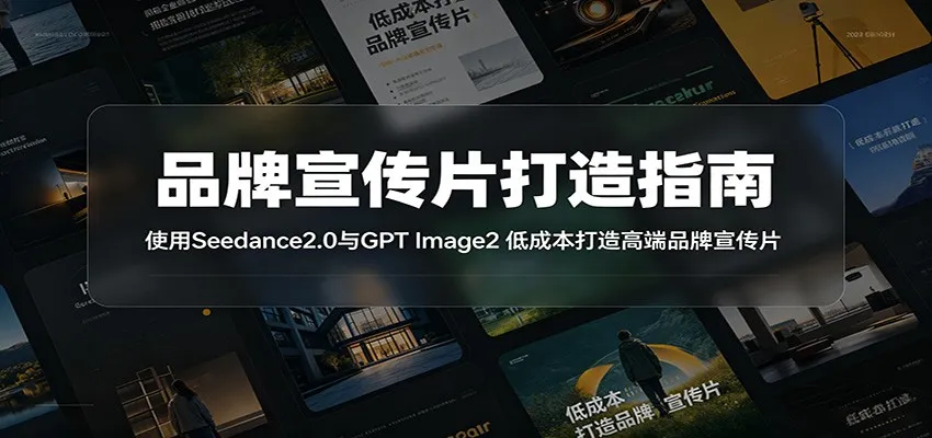 品牌宣传片打造指南:使用Seedance2.0与GPT Image2 低成本打造高端品牌宣传片-豌豆轻创