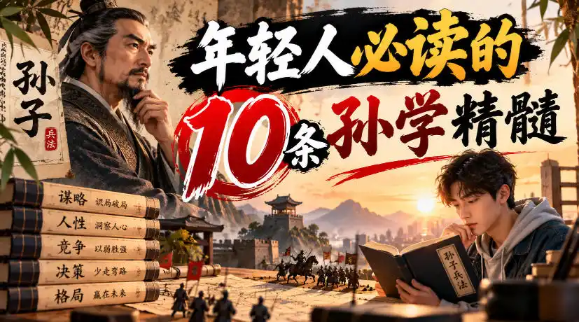 某公众号付费文章：年轻人必读的10条孙学精髓-豌豆轻创