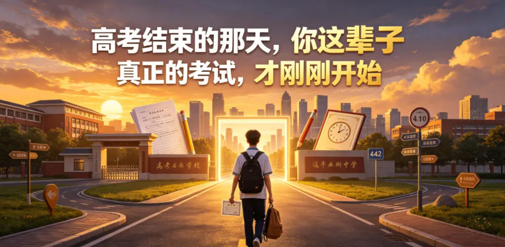 付费文章:高考结束的那天,你这辈子真正的考试,才刚刚开始-豌豆轻创
