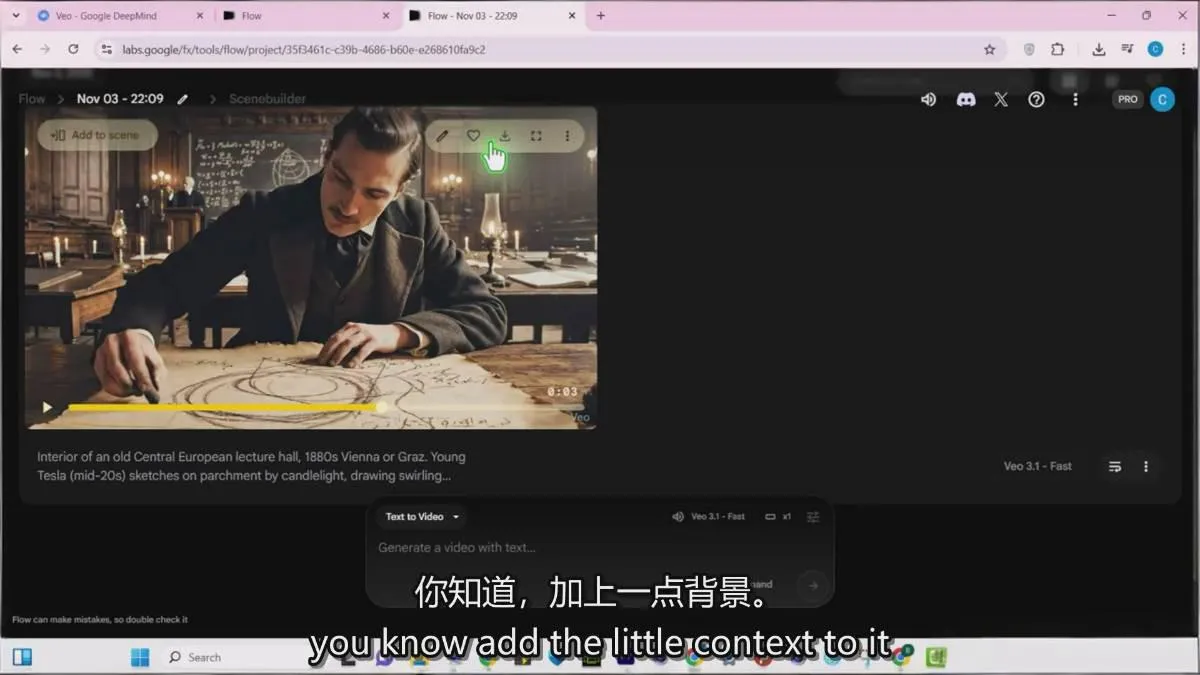 AI电影制作终极指南：从创意到成片，系统掌握智能影视全流程实战课(中英字幕-轻创