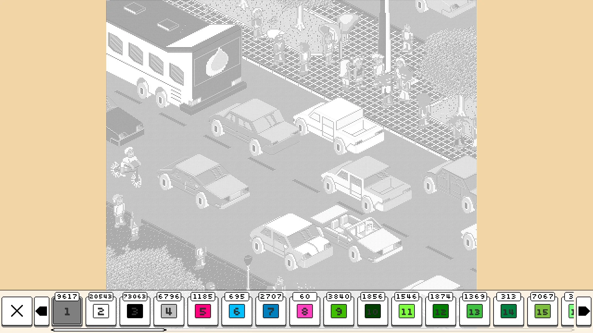 像素填色/Coloring Pixels-豌豆轻创