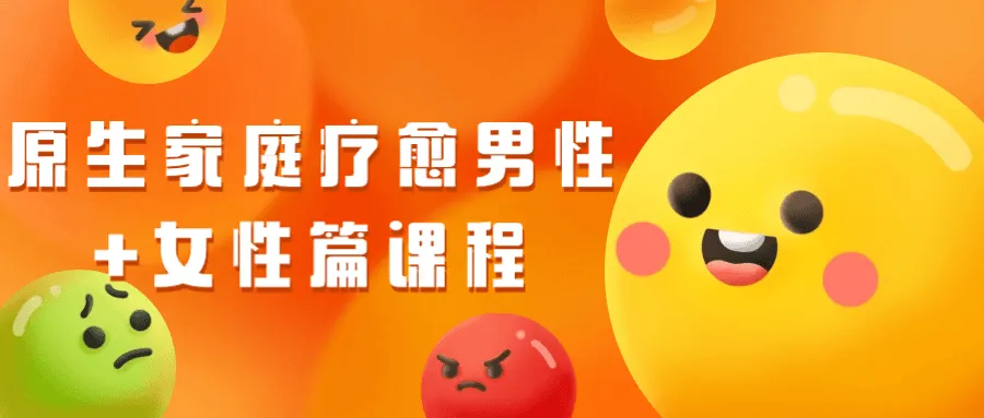 原生家庭疗愈男性+女性篇课程-轻创