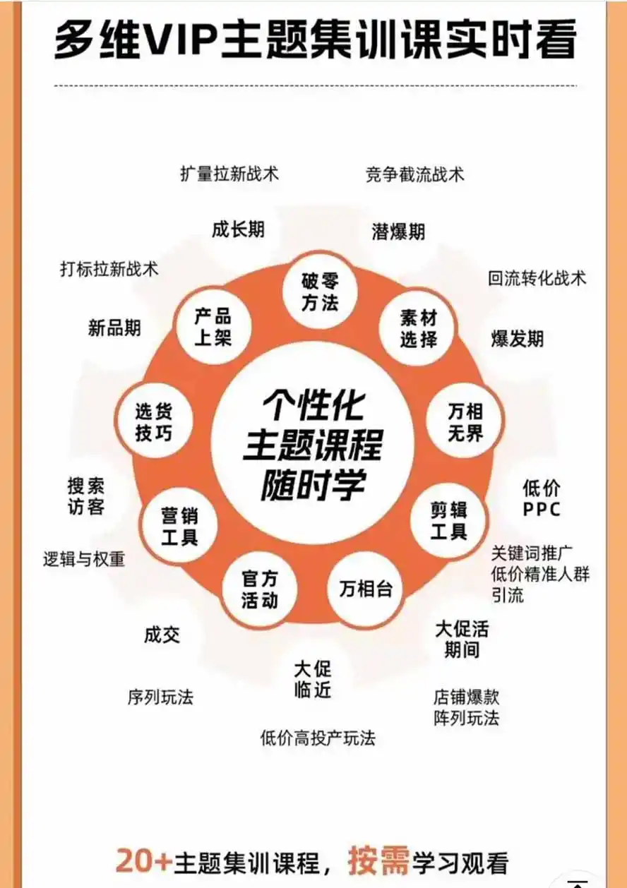 2026淘天开单秘籍PRO实战陪跑课程：全套落地运营玩法，一站式解决淘宝流量低、不出单难题(更新260906-豌豆轻创