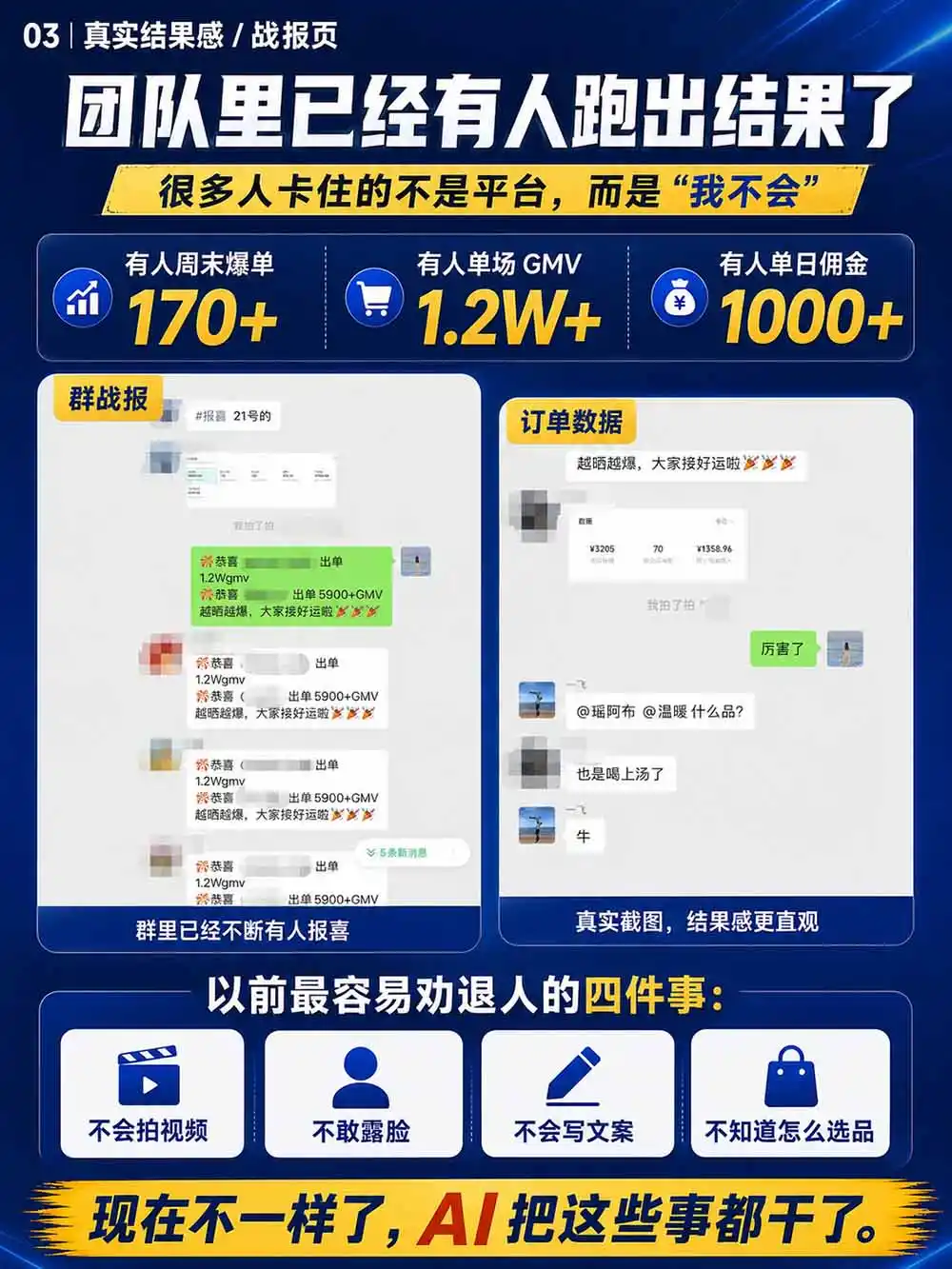 图片[5]-2026视频号AI爆品带货训练营-9月开课｜不露脸不直播，AI做视频发视频号，有人下单，你赚佣金，轻松单日佣金1000+-豌豆轻创