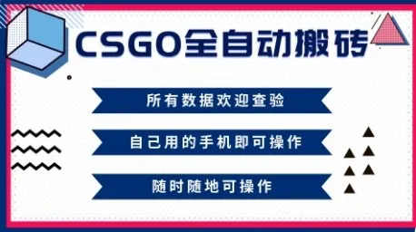 CSGO全自动搬砖,年底钱回家好项目,当天可拿到结果,新手小白轻松月入1W+【揭秘】-轻创