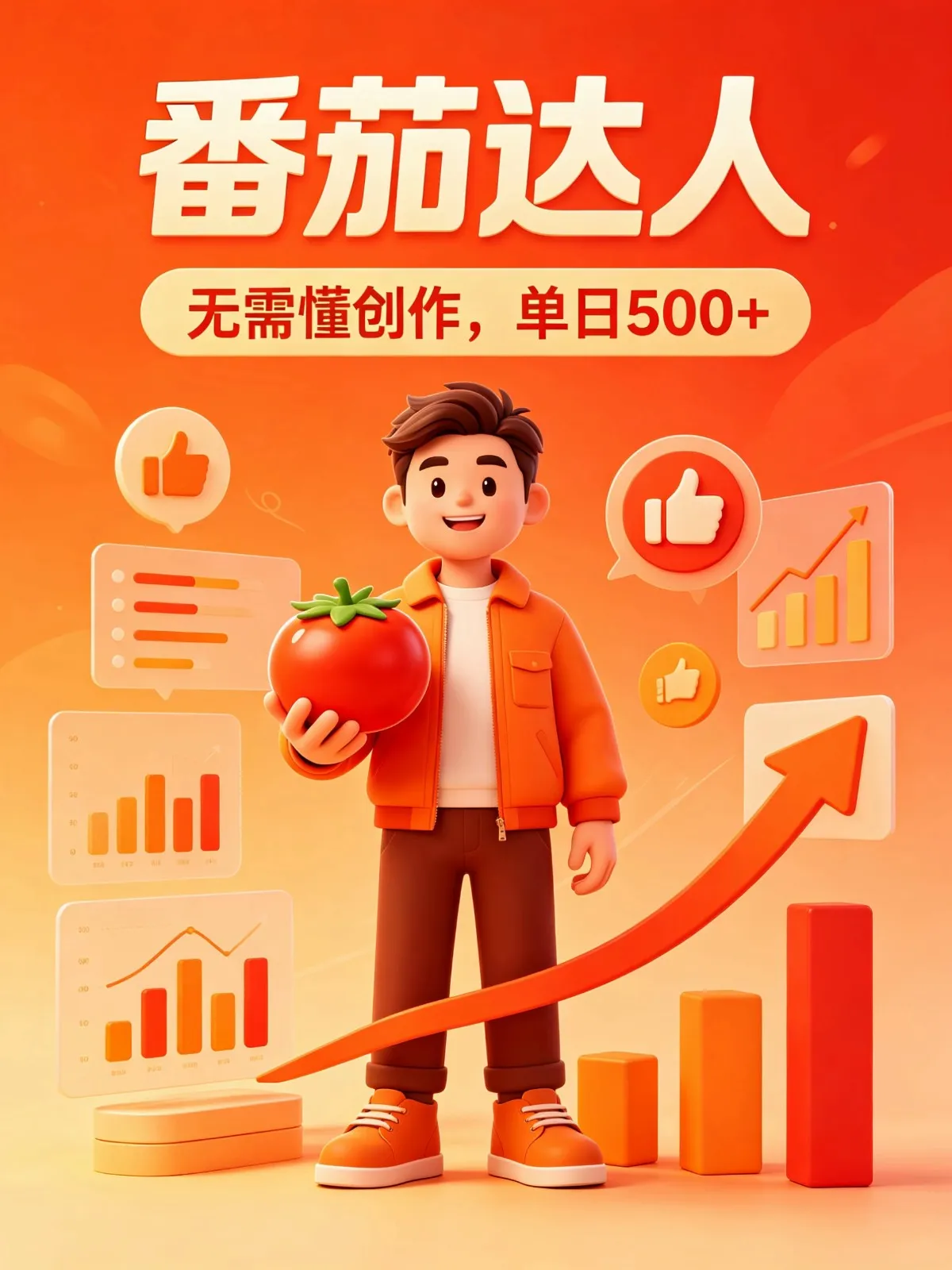 番茄小说达人全自动变现，普通人轻松日入500+-豌豆轻创