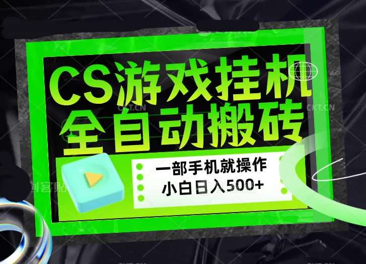 CSGO游戏挂机捡漏搬砖，超稳定的项目，带领1000+小白实现日入500+，数据可视频验证-豌豆轻创