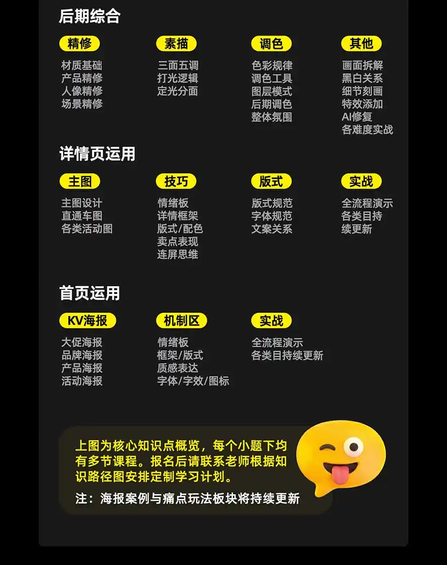 图片[4]-电商头等舱AI设计全能进阶2026新课：PS+即梦+Nano Banana+ComfyUI，从产品精修到详情页全案设计-豌豆轻创