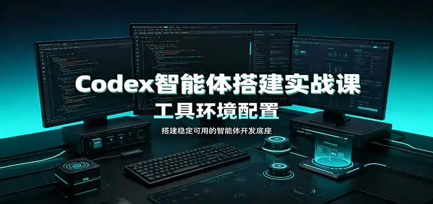 Codex智能体搭建实战课：工具环境配置，自定义技能开发，多业务自动化教学-豌豆轻创