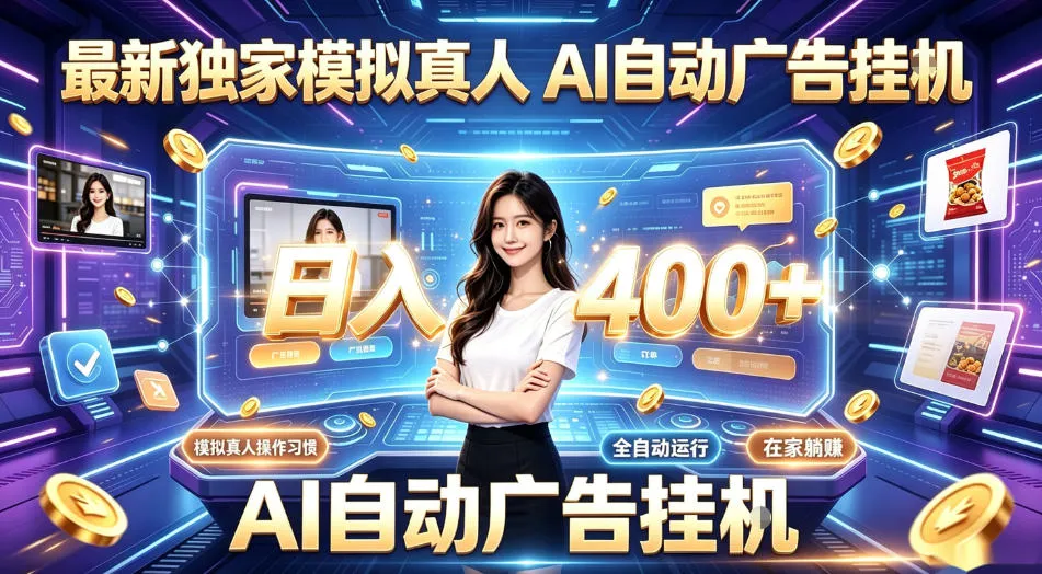 最新独家模拟真人，AI自动挂号挂G，日入400+，全程全自动运行，无需人工【揭秘】-豌豆轻创