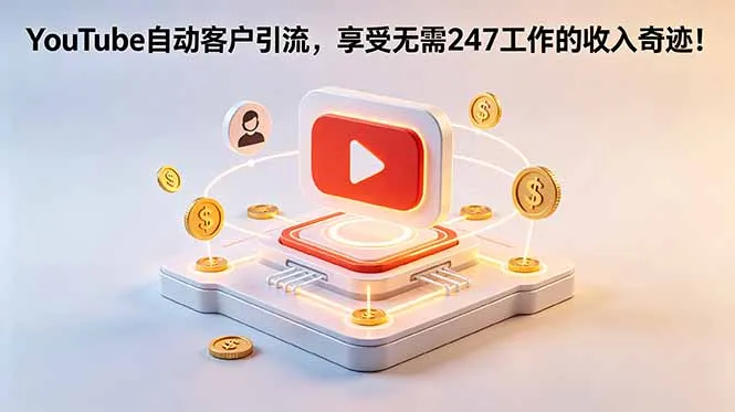 YouTube 自动客户引流，享受无需 247 工作的收入奇迹！【原创双语字幕】-豌豆轻创
