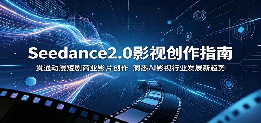 Seedance2.0影视创作指南：贯通动漫短剧商业影片创作，洞悉AI影视行业发展新趋势-豌豆轻创