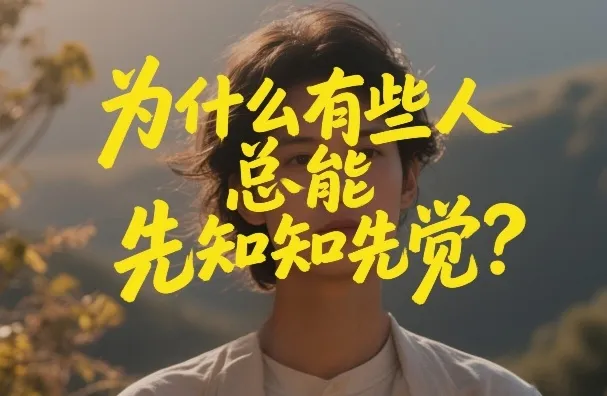 付费文章：为什么有些人总能先知先觉？-轻创