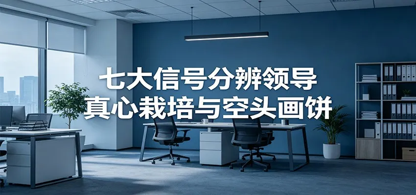 付费文章《七大信号分辨领导真心栽培与空头画饼》读懂管理背后人性逻辑-豌豆轻创