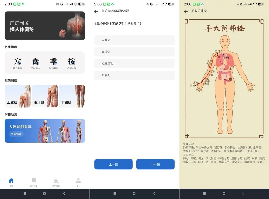 人体解刨图集1.0.2解刨大全|内置高清图片介绍-轻创