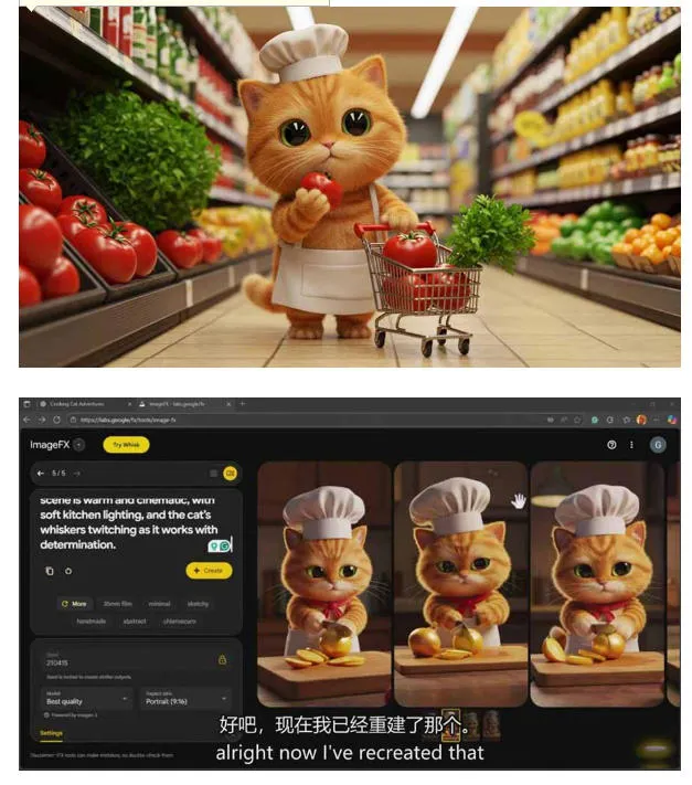 AI橘猫打工视频制作教学，流量狂飙，0基础打造千万播放萌宠账号-轻创