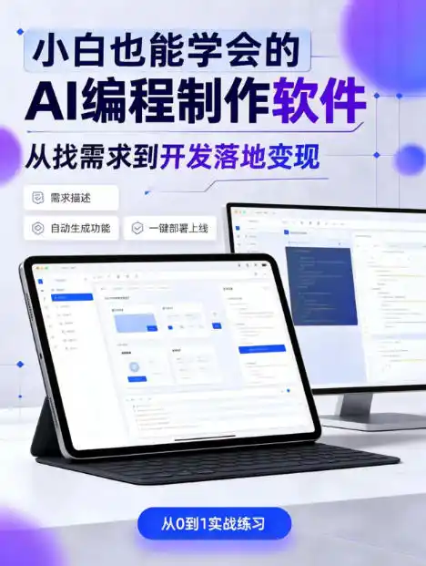 手把手教会你ai编程制作软件到变现全路径,零基础小白轻松上手,从找需求到开发落地变现【揭秘】-豌豆轻创
