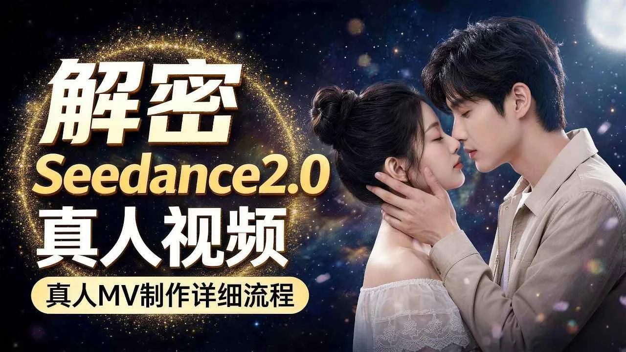 Seedance 2.0解密教程：零基础制作真人MV全流程-豌豆轻创