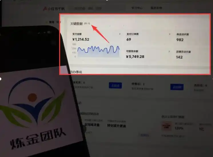 AI赋能小红书虚拟电商，单店单日收益1000+，教你玩转小红书流量分发机制【揭秘】-豌豆轻创