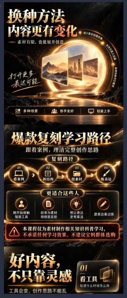 素材制作知识课，爆款复刻Codex短视频自动化，从素材拆解到创意表达，让AI自动“干活”，而不是只会回答问题-豌豆轻创