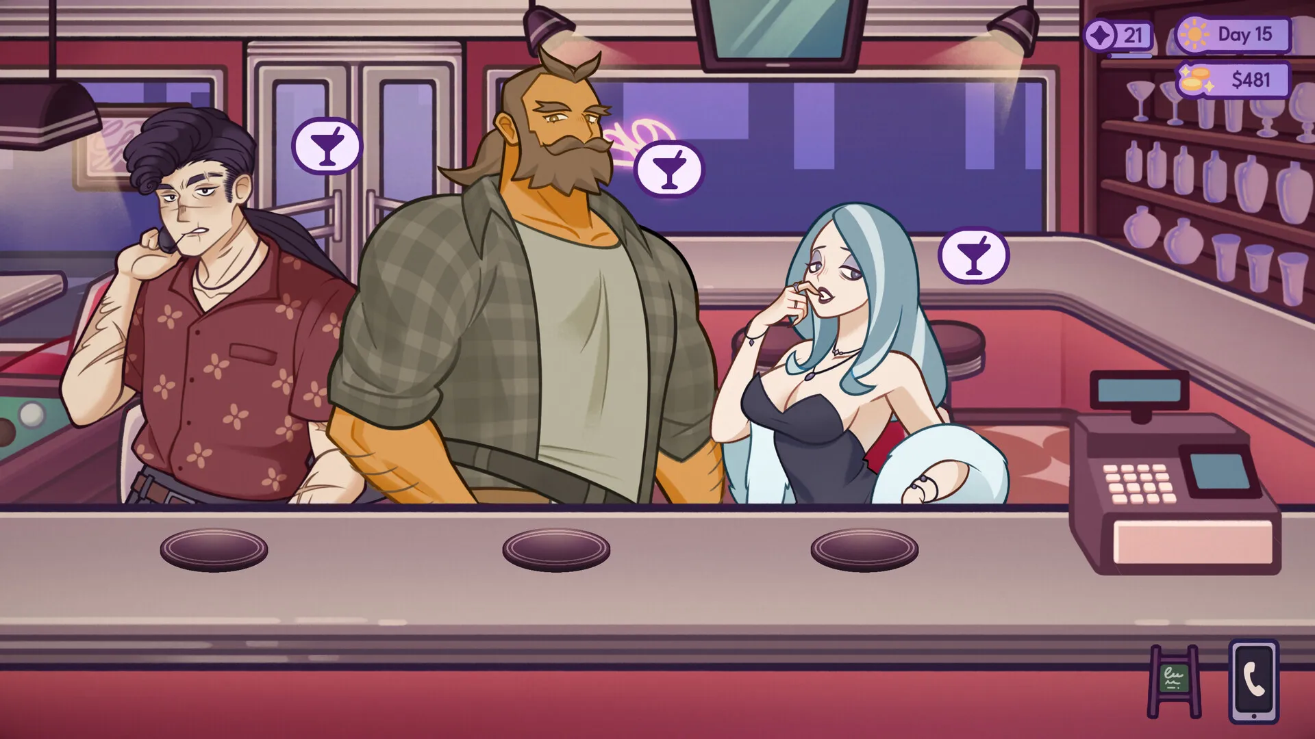 调酒师模拟器/Mixed Spirits: Bartender-豌豆轻创