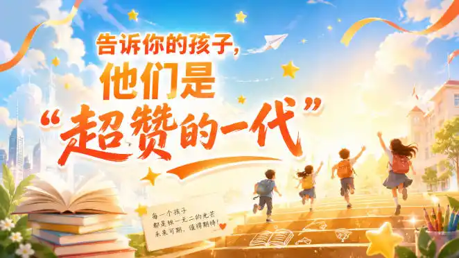 某付费社群专属文章:告诉你的孩子,他们是“超赞的一代”。-豌豆轻创