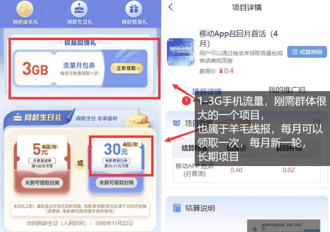 手机流量领取推广_每月一轮,刚需类的长期项目-豌豆轻创