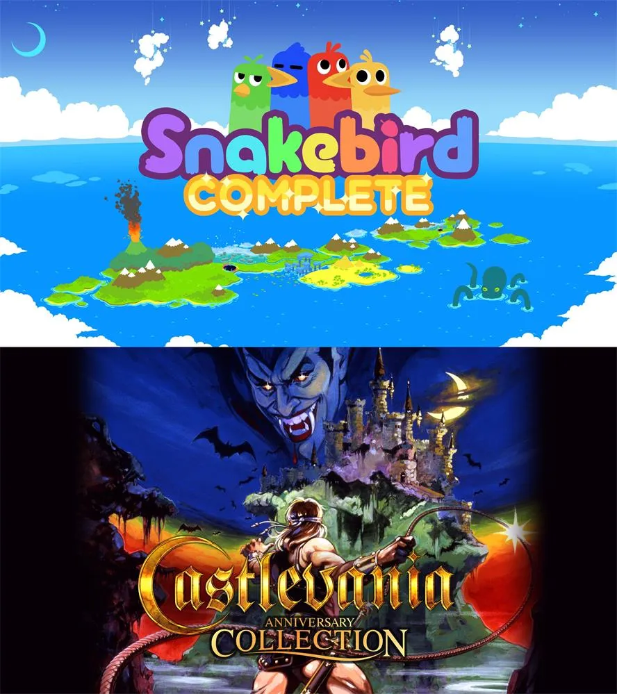 Epic免费+2《贪吃鸟完整版》《恶魔城周年纪念合》-轻创