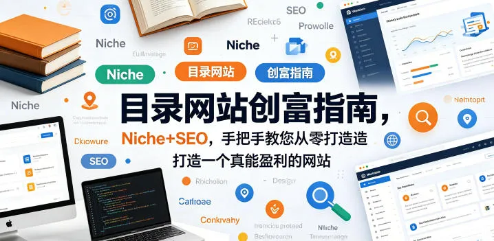 目录网站创富指南，Niche+SEO，手把手教您从零打造打造一个真能盈利的网站【原创双语字幕】-豌豆轻创
