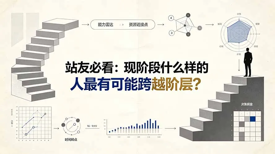 付费文章：站友必看：现阶段什么样的人最有可能跨越阶层?-豌豆轻创