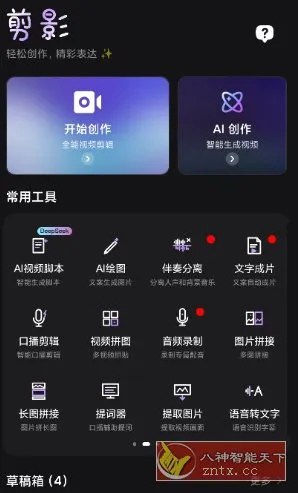 剪影v5.0.0 高级版-豌豆轻创
