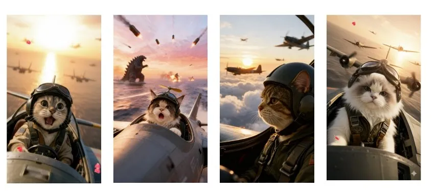 哥斯拉侵入了我的家乡–喵喵版短视频制作教学，快速起号涨粉-轻创