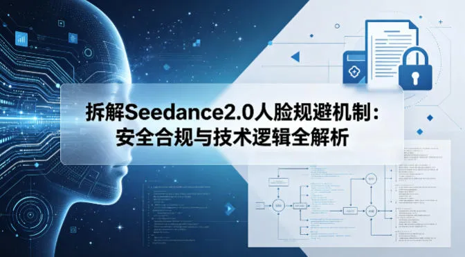 拆解Seedance2.0人脸规避机制：安全合规与技术逻辑全解析-豌豆轻创