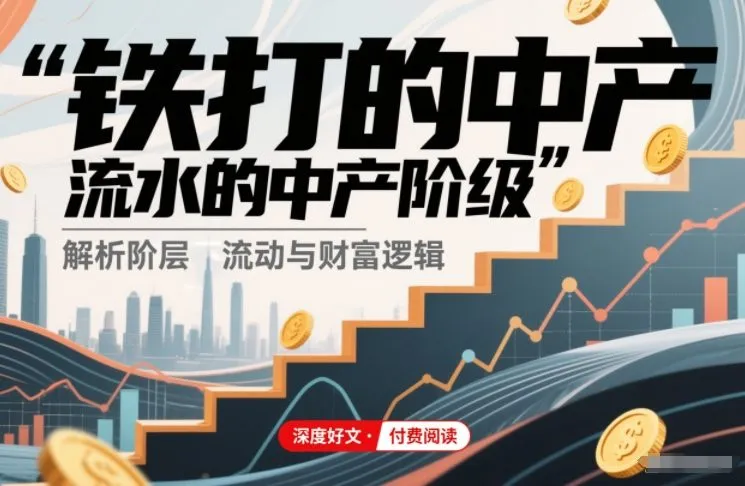 付费文章：铁打的中产，流水的中产阶级-轻创