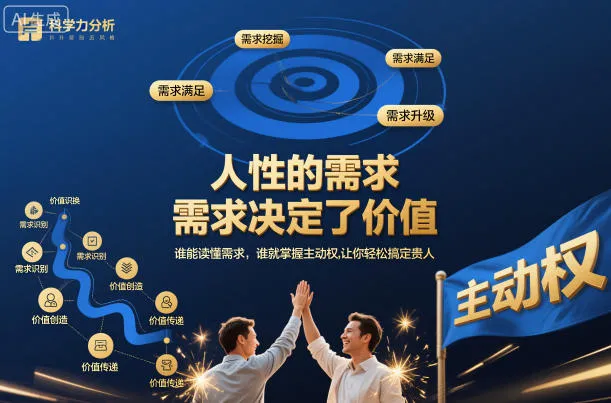 人性的需求，需求决定了价值，谁能读懂需求，谁就掌握主动权，让你轻松搞定贵人【文档】-轻创