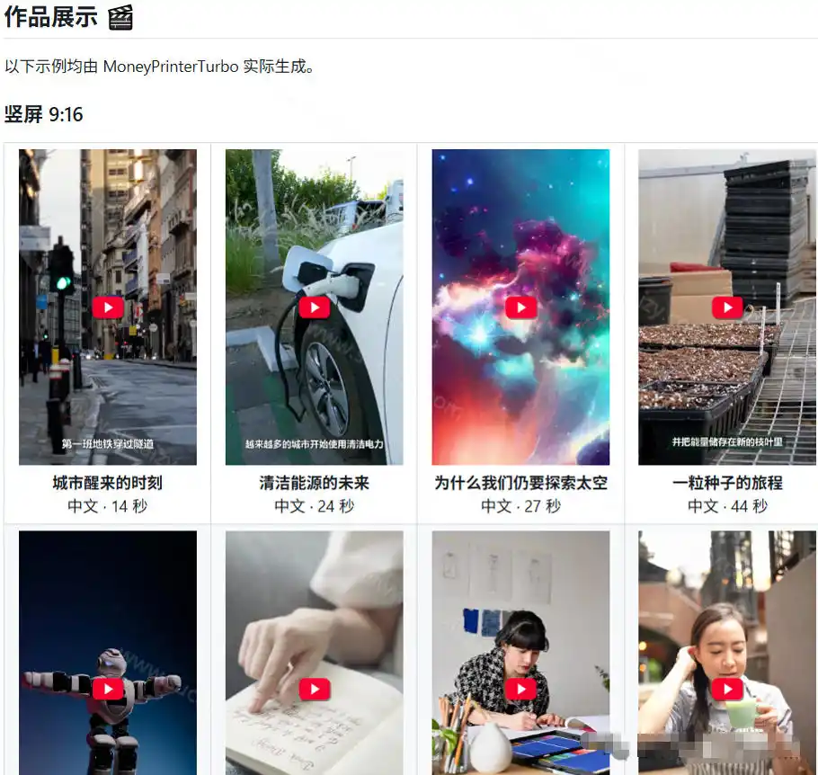 Github惊人132 k stars项目！AI自动生成短视频工具，根据主题或关键词自动生成视频-豌豆轻创