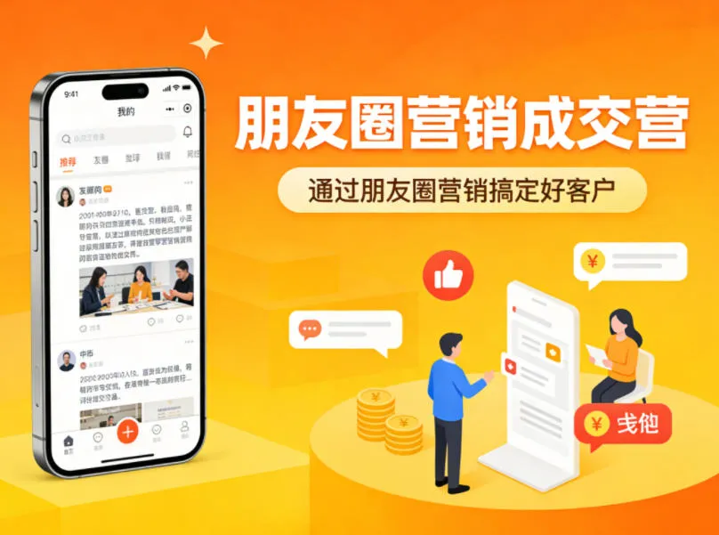 朋友圈营销成交营,通过朋友圈营销来搞定好客户-豌豆轻创