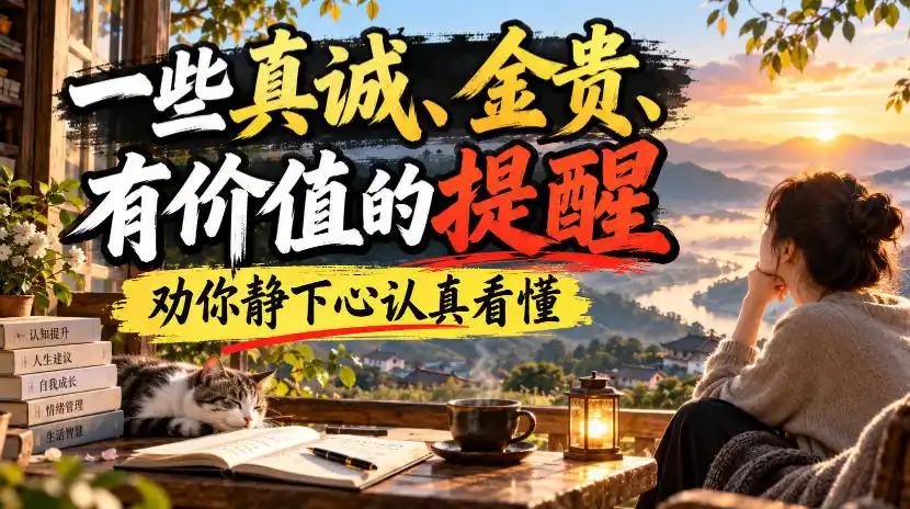 付费文章：一些真诚、金贵、有价值的提醒，劝你静下心认真看懂-豌豆轻创