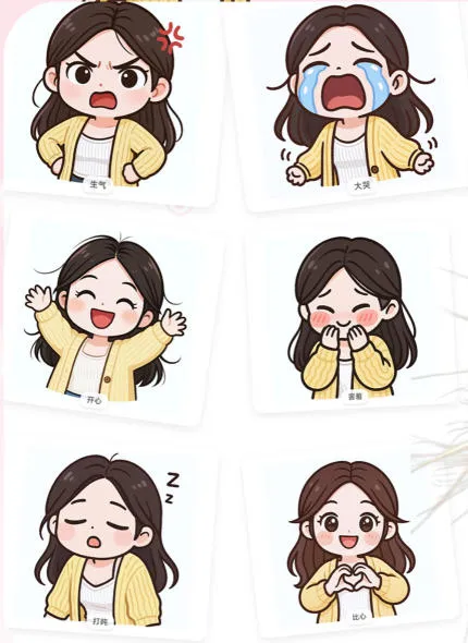 一张照片秒变多种表情包，三步就能拥有专属表情包库，零门槛玩转社交新玩法【文档】-轻创