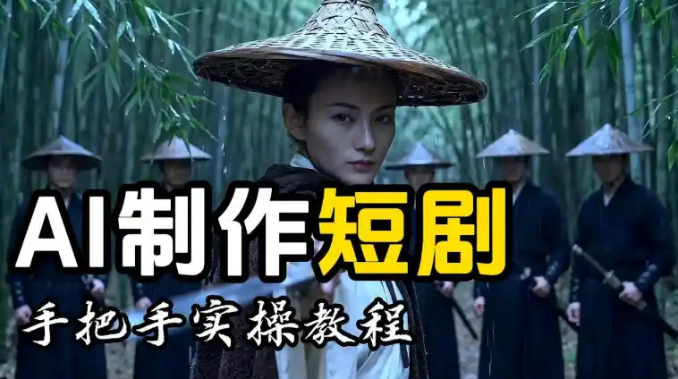 【保姆级手把手教程】AI短剧制作完整流程教学，从小白零基础到成片大神-豌豆轻创