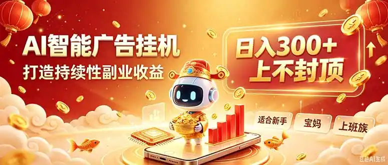 告别手动干活！AI自动化，解锁线上被动收益-豌豆轻创