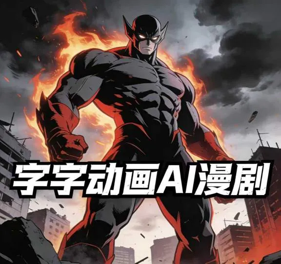 字字动画AI漫剧2026年第1期系统课程，小白看完就能学会实操的漫剧课，单人月收1-3W-轻创