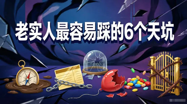 付费文章：老实人最容易踩的6个天坑-豌豆轻创