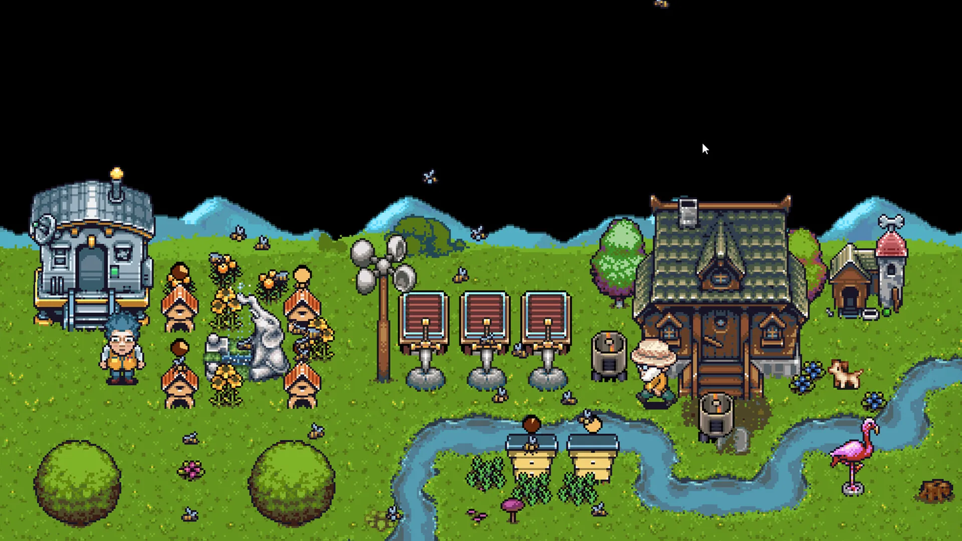 爷爷的蜜蜂乐/Grandpa’s Bee Haven-豌豆轻创