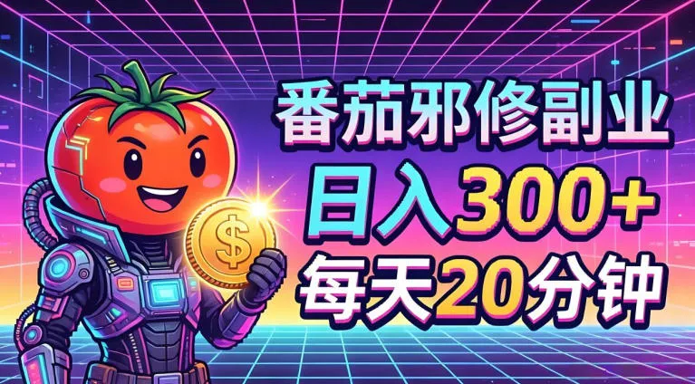 番茄小说撸金，日入300+，每天20分钟！五一必看，独家项目，副业小白友好，超级简单【揭秘】-豌豆轻创