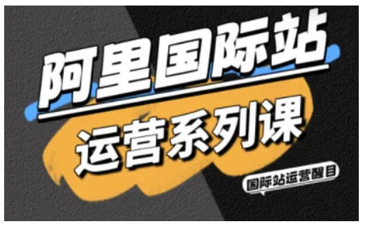 阿里国际站运营系列课，涵盖精准引流、直通车与全站推实战SOP，搭配AI效率工具包与高阶增长玩法(更新)-豌豆轻创